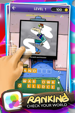 Scratch The Pic : The Rugrats Trivia Photo Reveal Games Free screenshot 2
