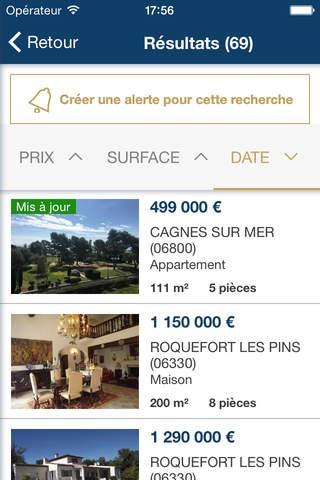 Agence Azur Seaside Properties Immobilier Cagnes sur Mer screenshot 3