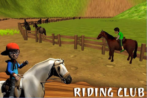 VR My Wild Horse Simulator Free screenshot 4
