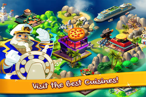 Cruise Ship Cooking Restaurant : Super-Star Master Chef Sea Food maker games for kids & Girls screenshot 2