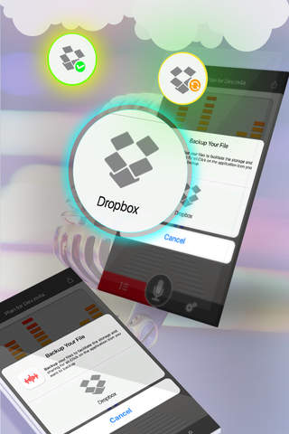 Voice Recorder for dropbox screenshot 4