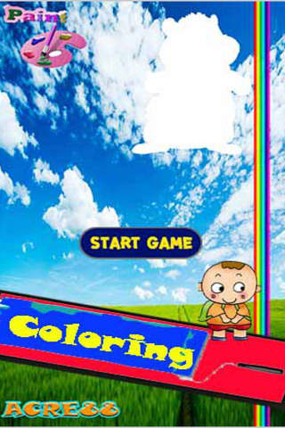 Paint Kids Page Game Alvin Brooks Edition screenshot 2