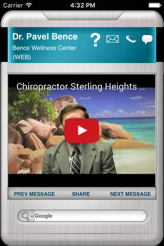 Bence Chiropractic App screenshot 4