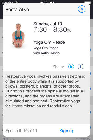 Yoga Om Peace screenshot 2