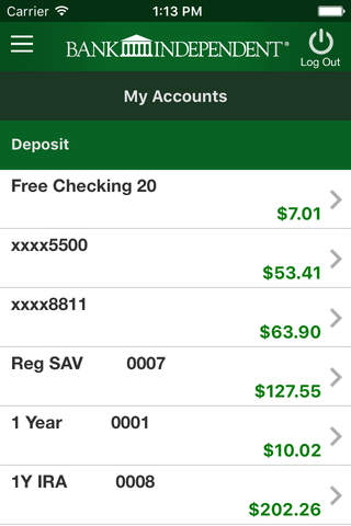 Bank Independent Mobile screenshot 4