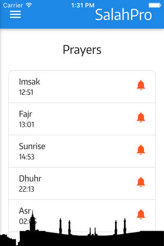 SalahPro - Most accurate Prayer Times, Azan, Qibla direction & more. screenshot 2