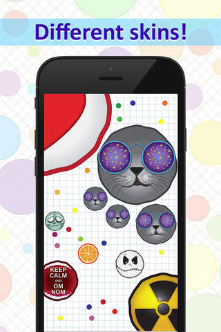 Agar - Eat the Dots Mobile Pocket Game Nagario screenshot 2