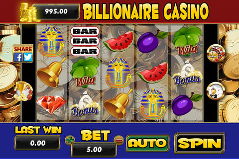 A Aaron Billionaire Casino Slots, Roulette and Blackjack 21 screenshot 2
