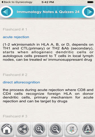 Fundamentals of Immunology Medical6000Flashcards screenshot 3