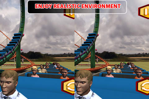 VR Roller Coaster 2016 screenshot 3