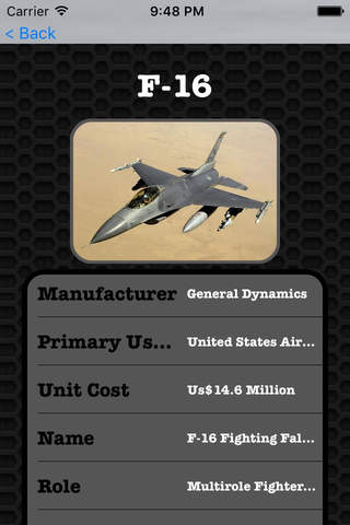 F-16 Fighting Falcon Photos and Videos FREE | Watch and learn with viual galleries screenshot 2