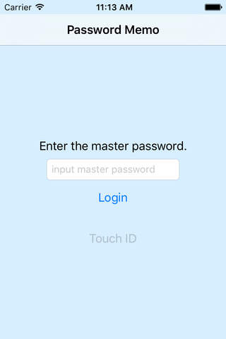 Password Memo (Password Manager) screenshot 2