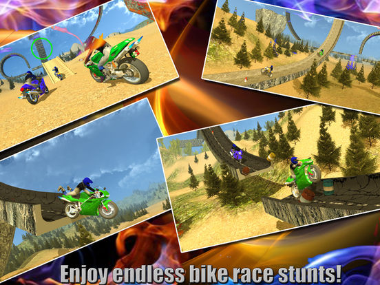 Скачать Moto Bike Race Nitro Stunt 3d