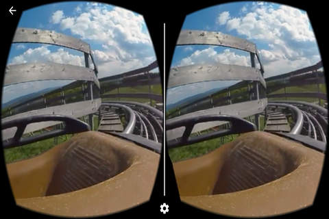 Slide Alpine Roller Coaster VR 360 Virtual Reality by Claudio Souza Mattos screenshot 2