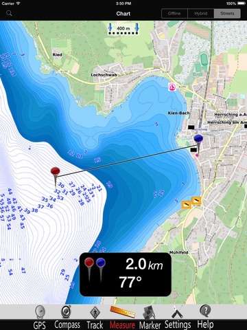 Ammer lake Nautical Charts Pro screenshot 2