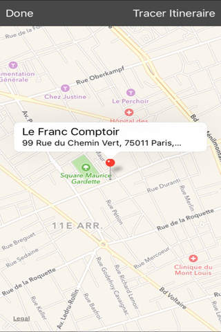 Le Franc Comptoir screenshot 2