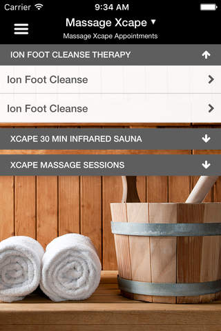 Massage Xcape screenshot 3
