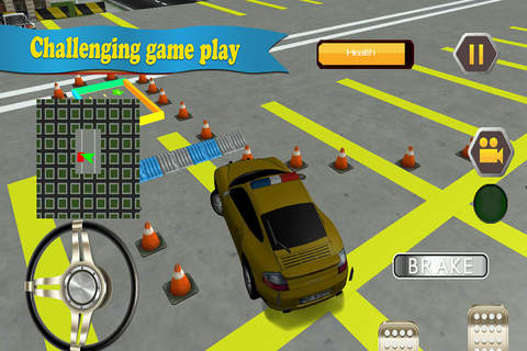 Police Car Parking Simulator – Extreme cop’s vehicle driving simulation game screenshot 4