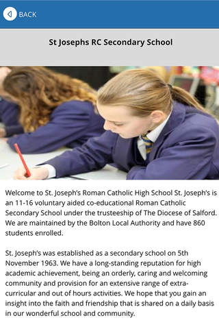St Josephs RC Secondary School screenshot 2