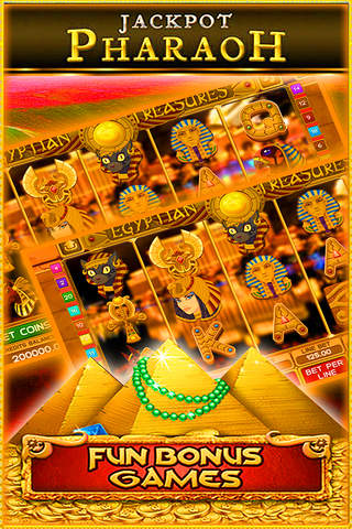 777 Slots-Pharaoh's Fire Lucky Casino Machines HD! screenshot 4