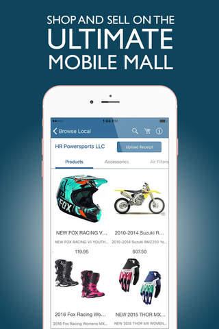 Hubfox Mobile Mall. Rewarding Local Shopping. screenshot 2