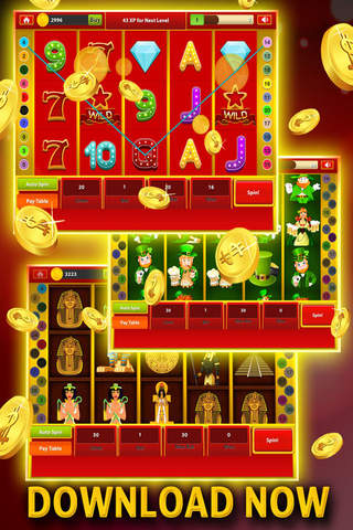 Pocket Deluxe Slots - Big Wins! and Huge Jackpot Free Vegas Casino Slot Machine Tournaments  & Games screenshot 2