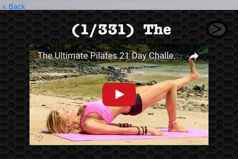 Motivational Pilates Exercises Photos and Videos Premium screenshot 3