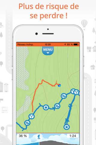 Mhikes, le GPS de randonnée. screenshot 4