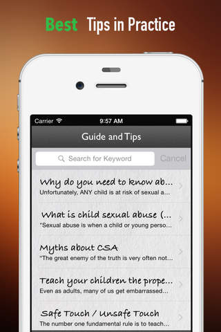 Preventing Sexual Abuse and Abduction:for Chind screenshot 4