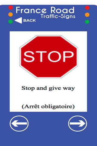 France Road Traffic Signs screenshot 3