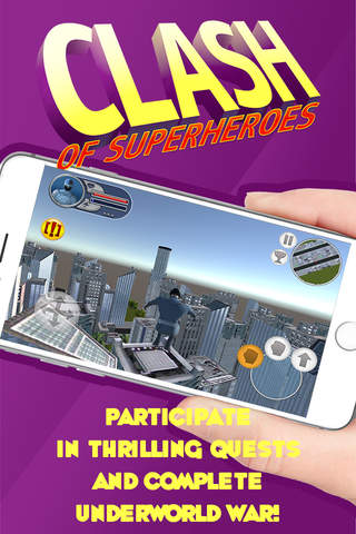 Clash of Superheroes Pro screenshot 2