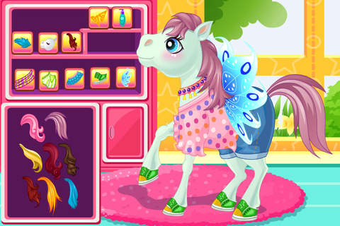 Baby Pony Salon - My Horse/Pet Caring Makeover Design Game screenshot 2