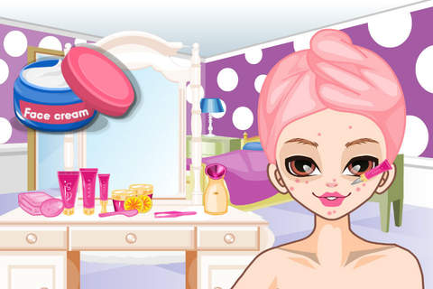 Colorful Hairstyles Makeover - Dress Up The Fashion Girl screenshot 2