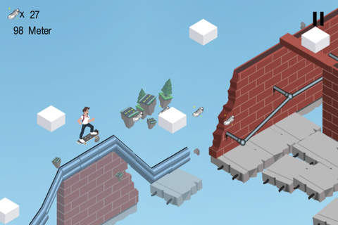 Damn Daniel eXtreme Skatboarding - Jump, Grind and Ollie Game FREE screenshot 3