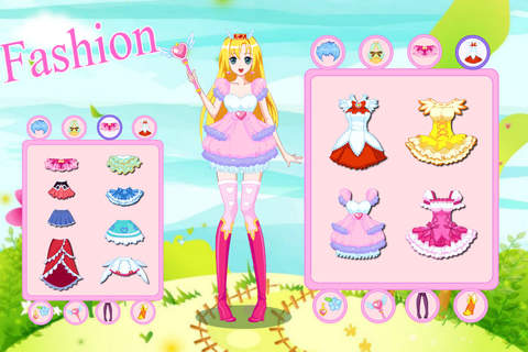 Sweet Angel Dairy - Makeup Beautiful Fairy/Princess Fashion Change screenshot 2