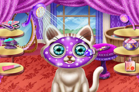 Baby Kitty Makeover Salon - Magic Resort/Pets Makeup screenshot 2