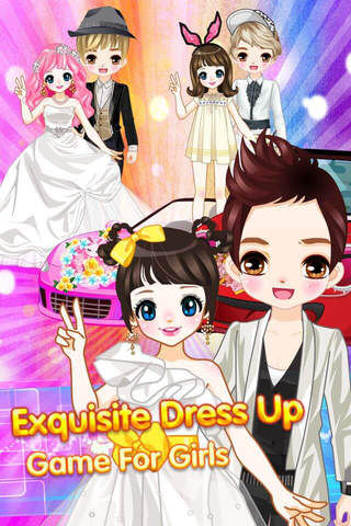 Romantic Dreamy Wedding – Bride, Groom, Wedding Car Makeover Salon Game for Girls and Kids screenshot 3
