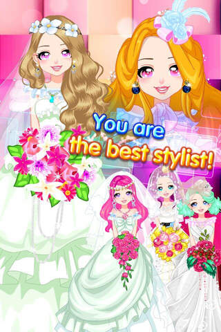 Princess Wedding Dress – Girls Fashion Makeup & Dress up Game screenshot 2