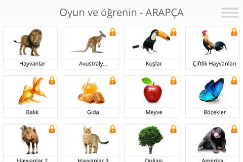 Play and Learn ARABIC - Language App screenshot 2
