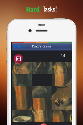 Memorize Van Gogh Art by Sliding Tiles Puzzle: Learning Becomes Fun screenshot 4