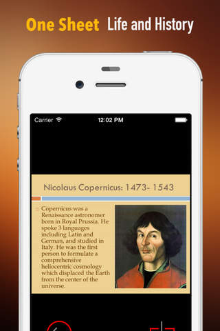 Biography and Quotes for Nicolaus Copernicus: Life with Documentary screenshot 2