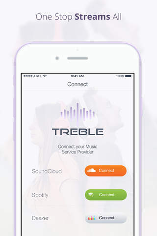 Treble - All Your Music in One Place screenshot 2