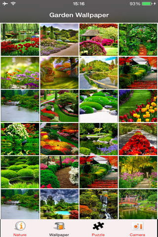Garden Wallpapers Garden Frames Garden Games screenshot 3