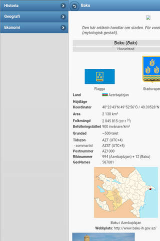 Cities in Azerbaijan screenshot 3
