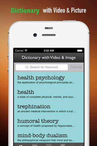 Health Psychology Glossary:Study Guide and Terminology Flashcard screenshot 4