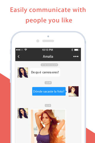 Chatear Chat-Mejor app para encontrar amigos locales, ligar y tener citas screenshot 3