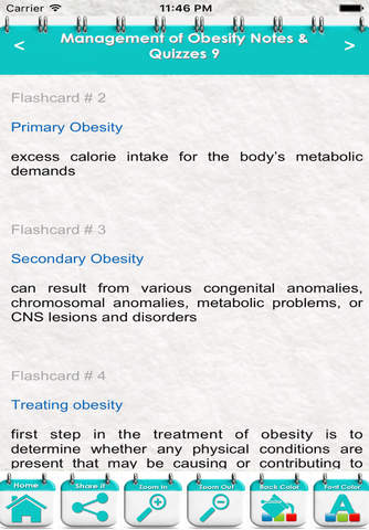 Management of Obesity: 4200 Flashcards, Definitions & Quizzes screenshot 3
