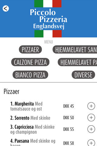 Piccolo Pizzeria Englandsvej screenshot 2