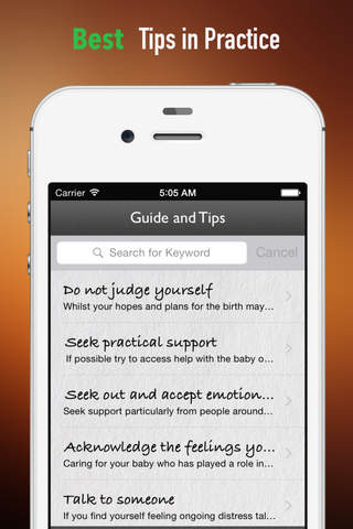 Traumatic Childbirth Guide:Childbirth Tips and Tutorial screenshot 4