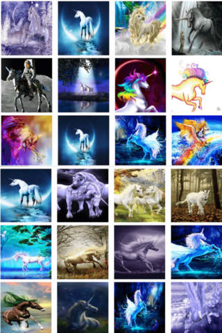 Unicorn Wallpapers HD Backgrounds Lock Screen Retina screenshot 2